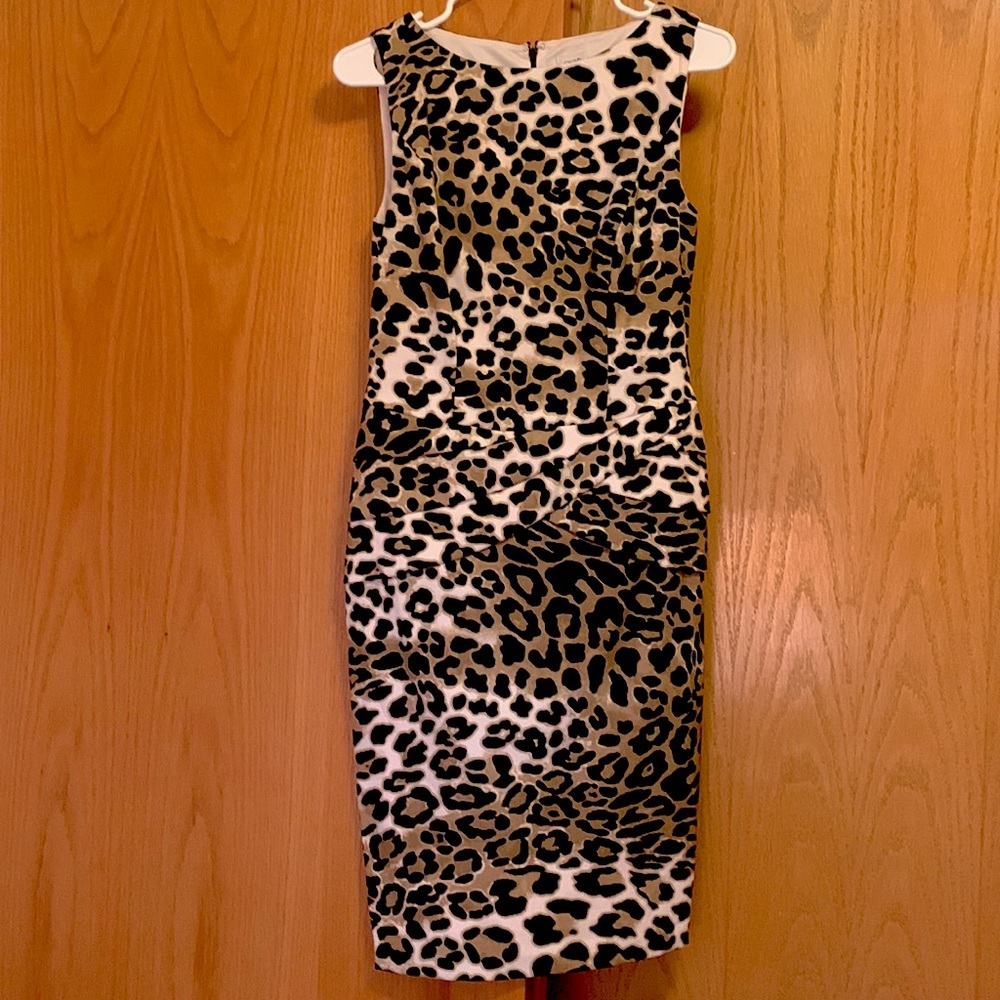 Leopard Print size 4 dress
